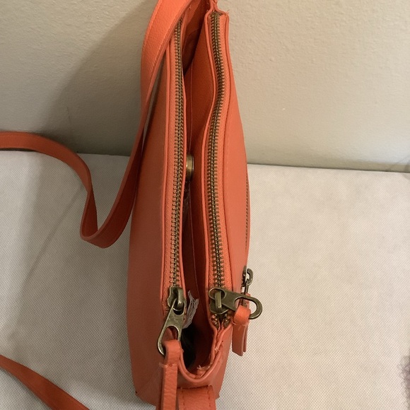Universal Thread Goods Co Pumpkin Orange Crossbody Purse - Picture 3 of 11
